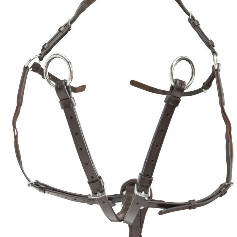 Breastplate with Martingale Rapida Brown