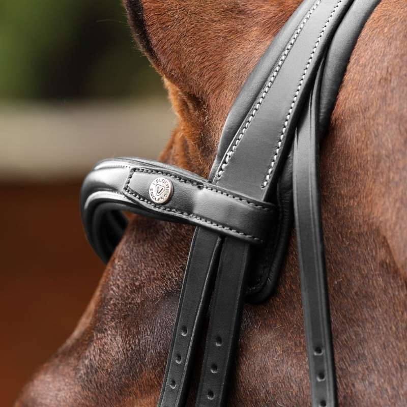 Bridle Wide Noseband LUSSO Opus 180M Black