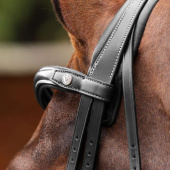 Bridle Wide Noseband LUSSO Opus 180M Black Bridle Wide Noseband LUSSO Opus 180M Black