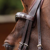 Bridle Wide Noseband LUSSO Opus 180M Brown Bridle Wide Noseband LUSSO Opus 180M Brown