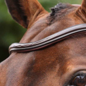 Bridle Wide Noseband LUSSO Opus 180M Brown Bridle Wide Noseband LUSSO Opus 180M Brown