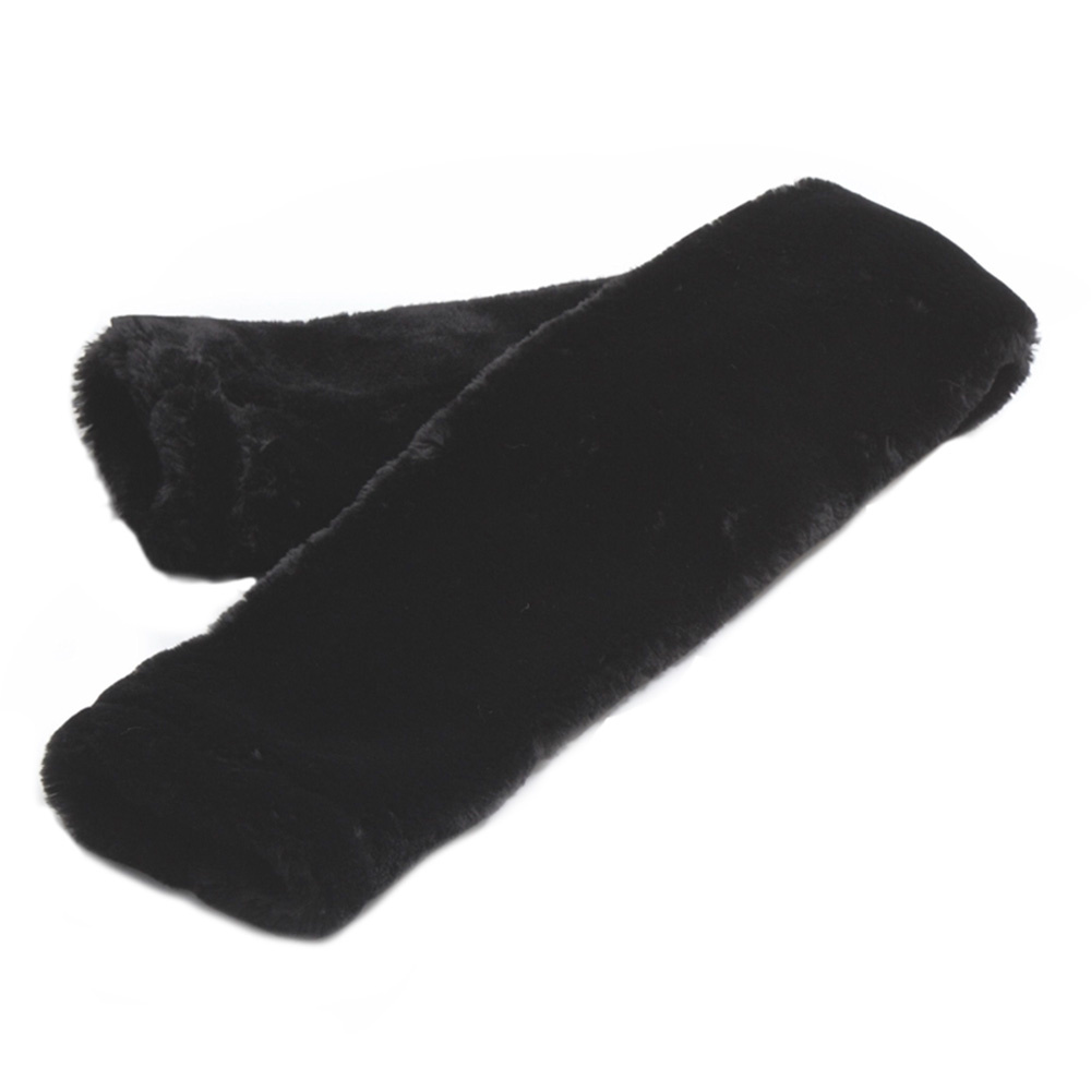 Saddle Girth Cover SupaFleece Sleeve Black