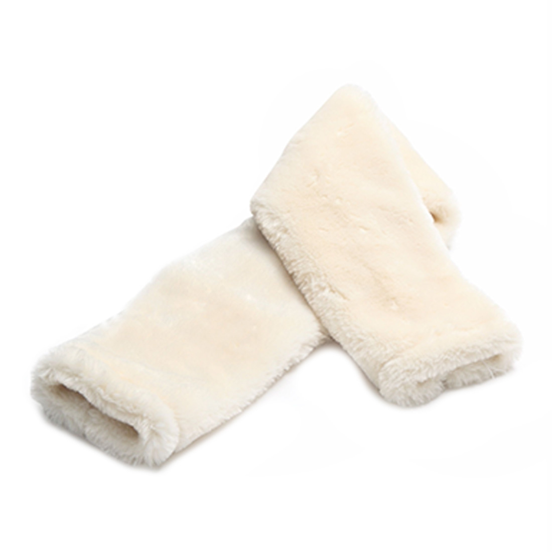 Saddle Girth Cover SupaFleece Sleeve White