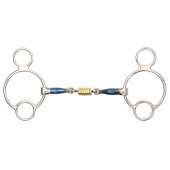 Double Jointed Bit with Rollers Blue Sweet Iron Universal Double Jointed Bit with Rollers Blue Sweet Iron Universal