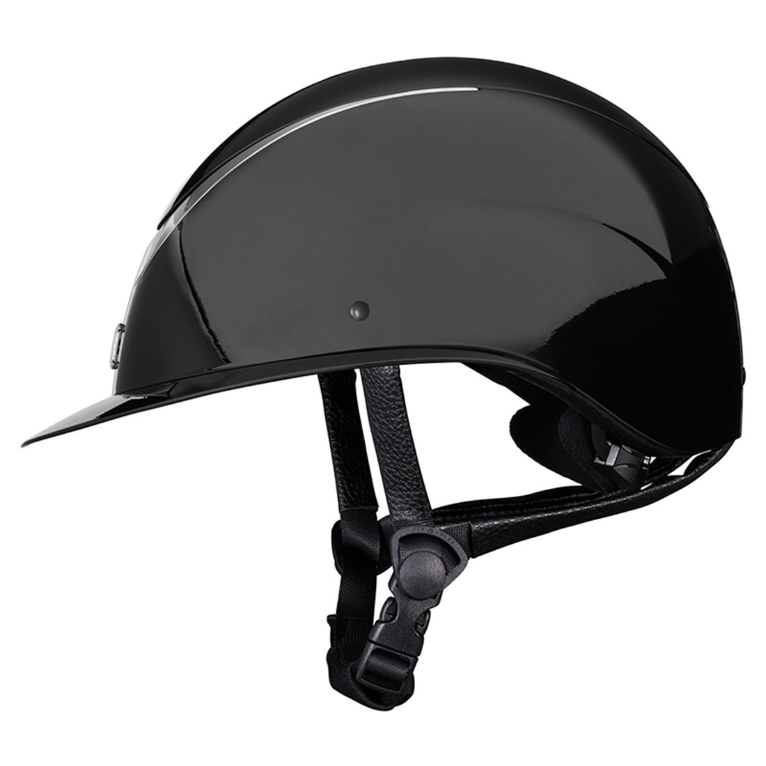 Riding Helmet Alina Ellipse Glossy Black/Gun Metal
