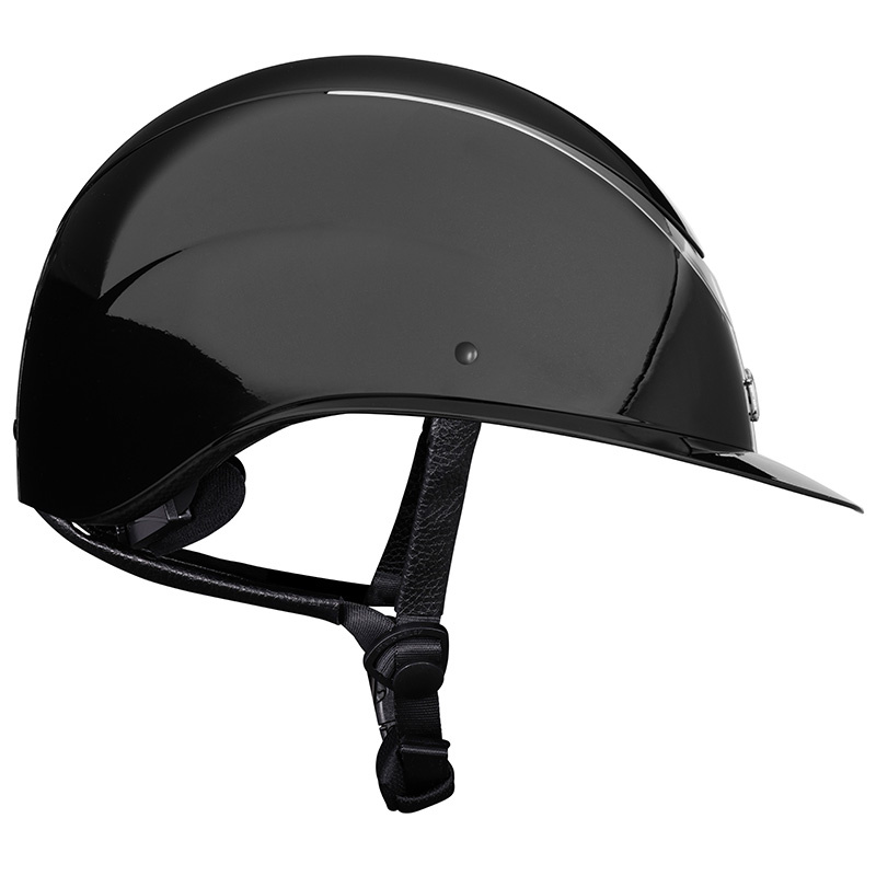 Riding Helmet Alina Ellipse Glossy Black/Gun Metal