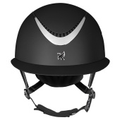 Riding Helmet Elisa Ellipse Matte Black/Silver Riding Helmet Elisa Ellipse Matte Black/Silver