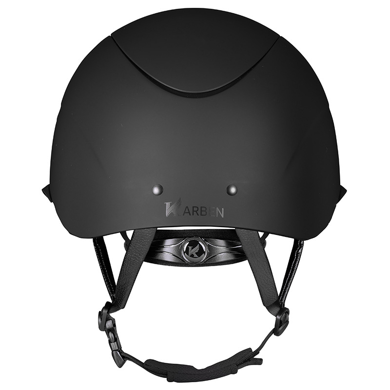 Riding Helmet Elisa Ellipse Matte Black/Silver 