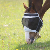 Fly Mask without Ears Black/Gray