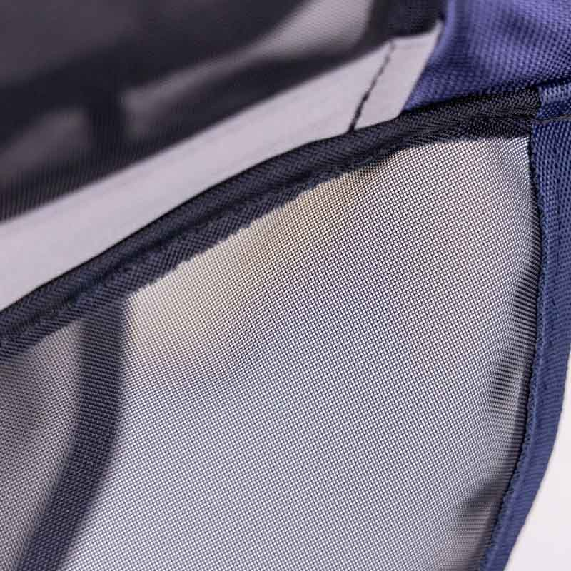 Fly Mask Fine Mesh with Ears & Nose Navy Blue