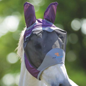 Fly Mask Deluxe with Ears Purple