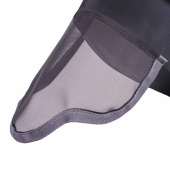 Fly Veil Stretch med Öron & Nos Black Fly Veil Stretch med Öron & Nos Black