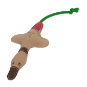Dog Toy Rope Duck Natural/Red/Green