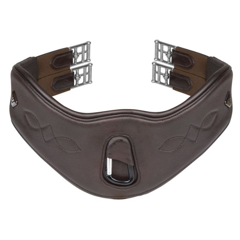 Anatomical Girth LUSSO Elastic Brown