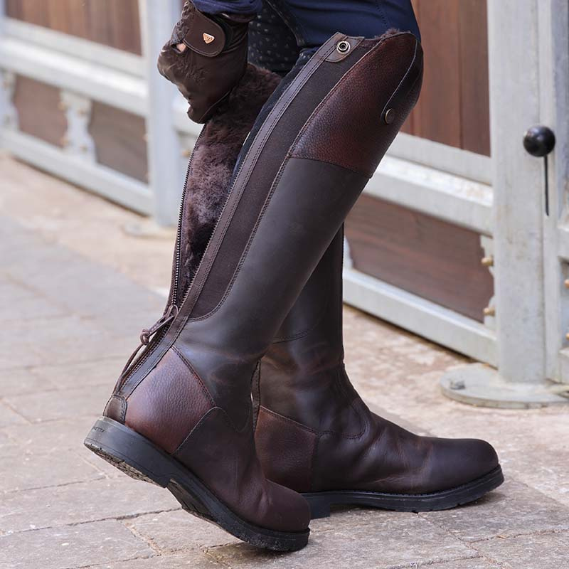Winter Tall Boots Ventura Dark Brown