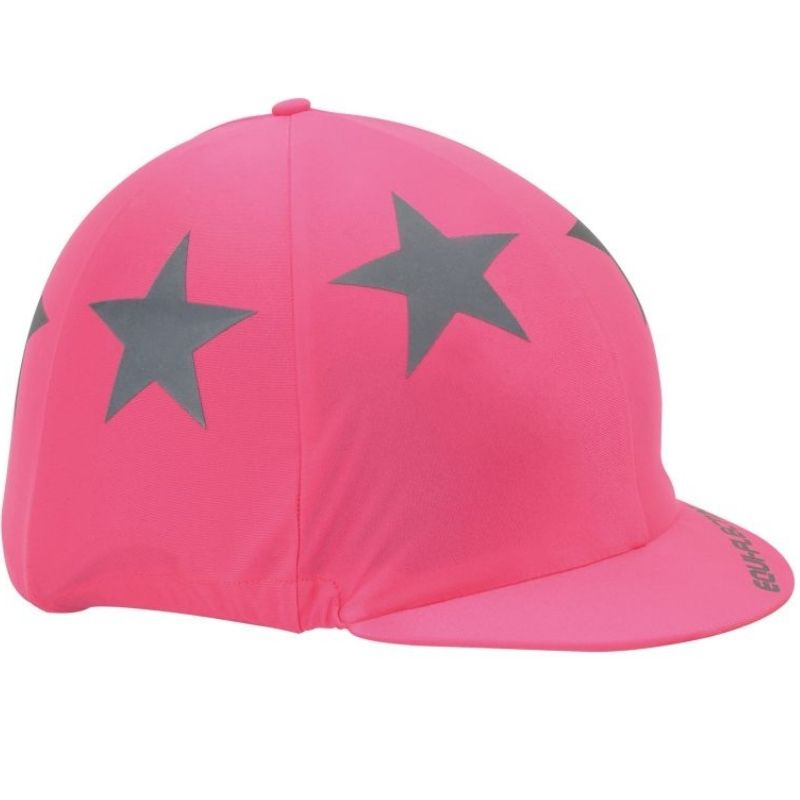 Helmet Cover Reflective Pink