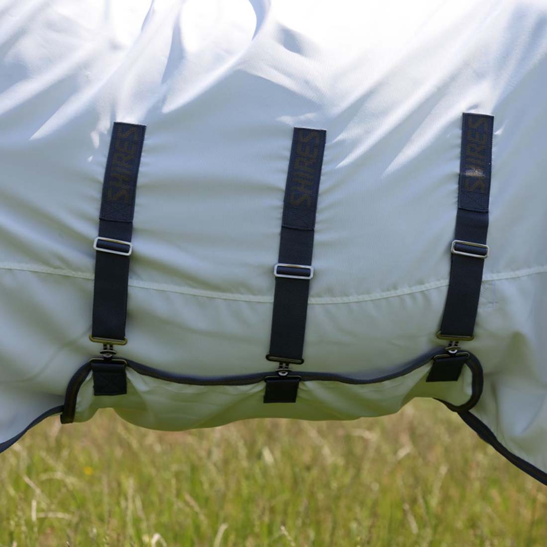 Sweet Itch & Fly Rug Highlander Plus White/Grey