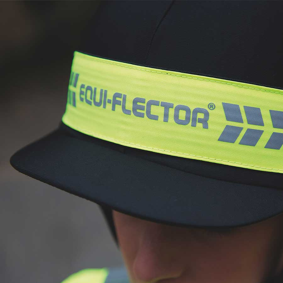 Helmet Reflective Band Yellow