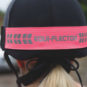 Helmet Reflective Band Pink