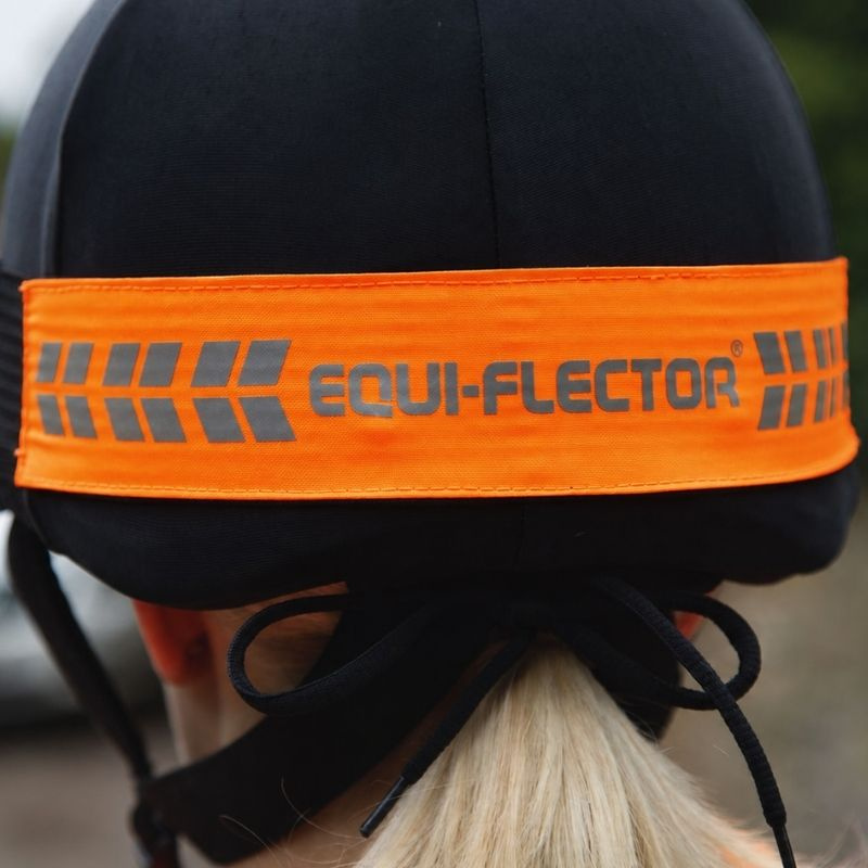Helmet Strap Reflective Orange