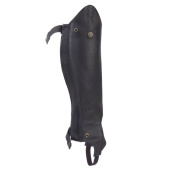 Short Chaps Leather Black Short Chaps Leather Black