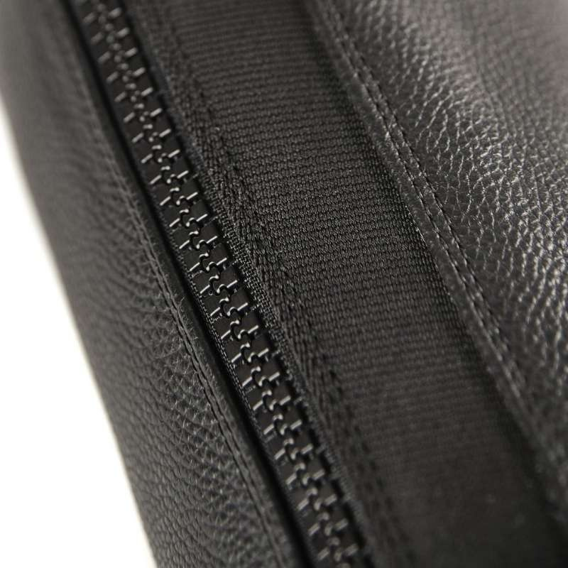 Short Chaps Leather Black