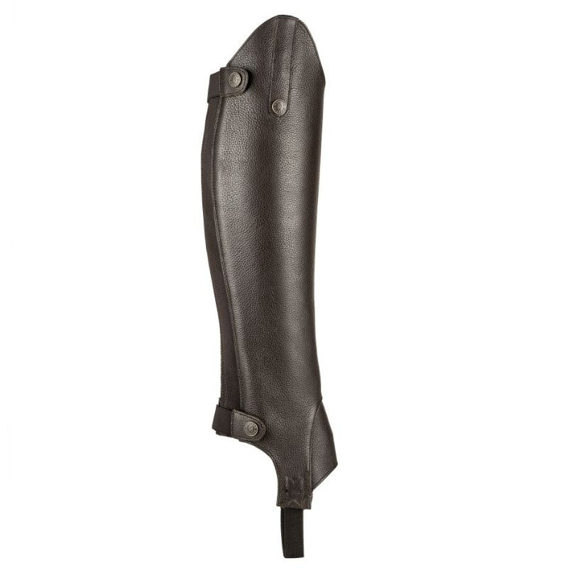 Short Chaps Leather Brown
