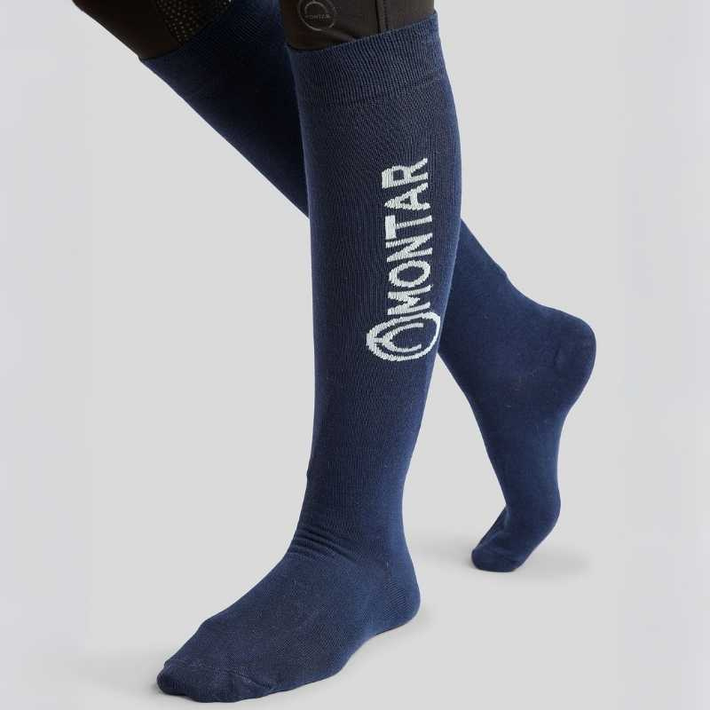 Riding Socks Bamboo Navy Blue