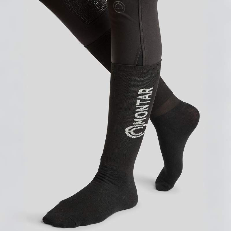 Riding Socks Nylon 3-pack Black