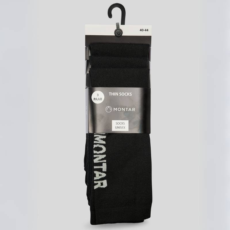 Riding Socks Nylon 3-pack Black