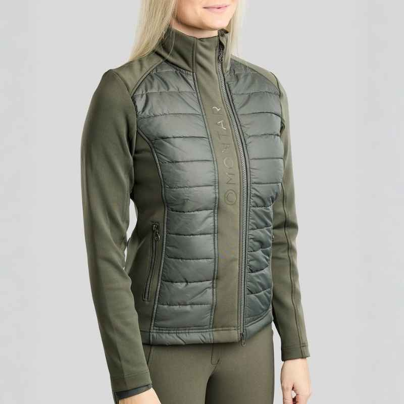 Hybrid Jacket Emma Softshell Forest Green