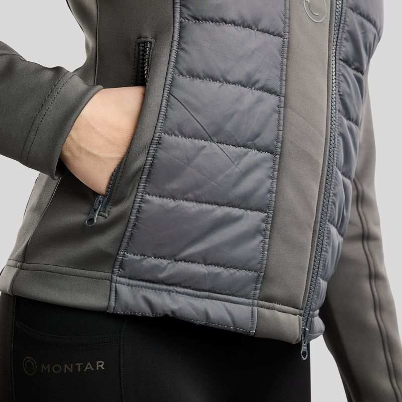 Hybrid Jacket Emma Softshell Grey