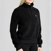 Teddy Fleece MoEbba Q-Zip Black Teddy Fleece MoEbba Q-Zip Black