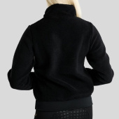 Teddy Fleece MoEbba Q-Zip Black Teddy Fleece MoEbba Q-Zip Black