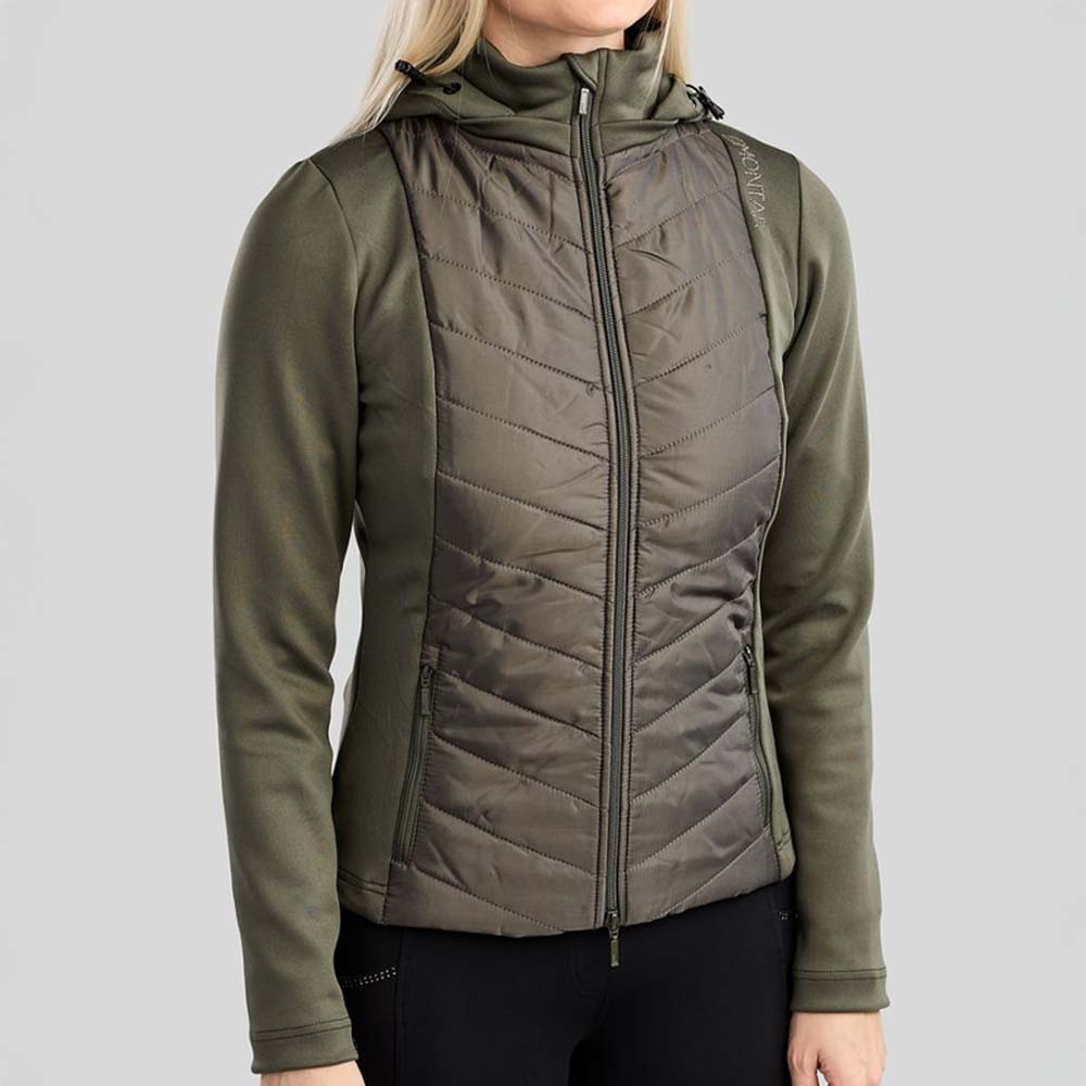 Hybrid Jacket MoEverline Crystals Forest Green