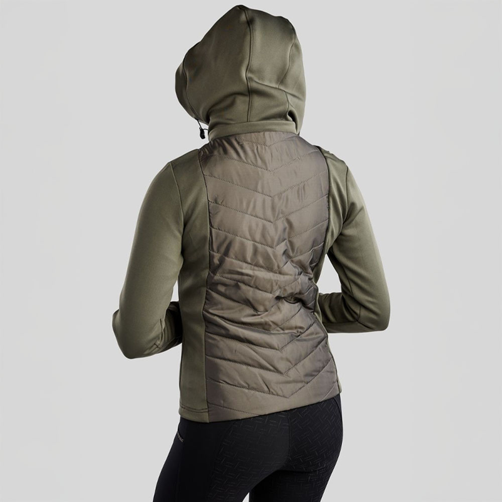 Hybrid Jacket MoEverline Crystals Forest Green