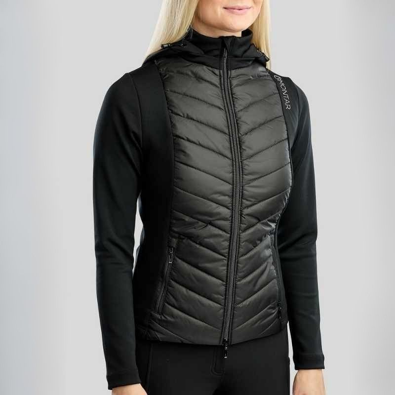 Hybrid Jacket MoEverline Crystals Black