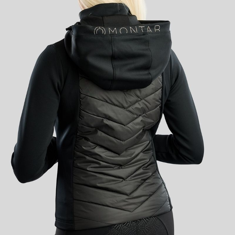 Hybrid Jacket MoEverline Crystals Black
