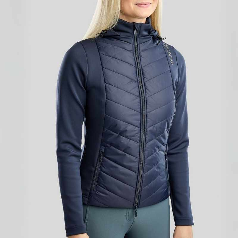 Hybrid Jacket MoEverline Crystals Navy Blue
