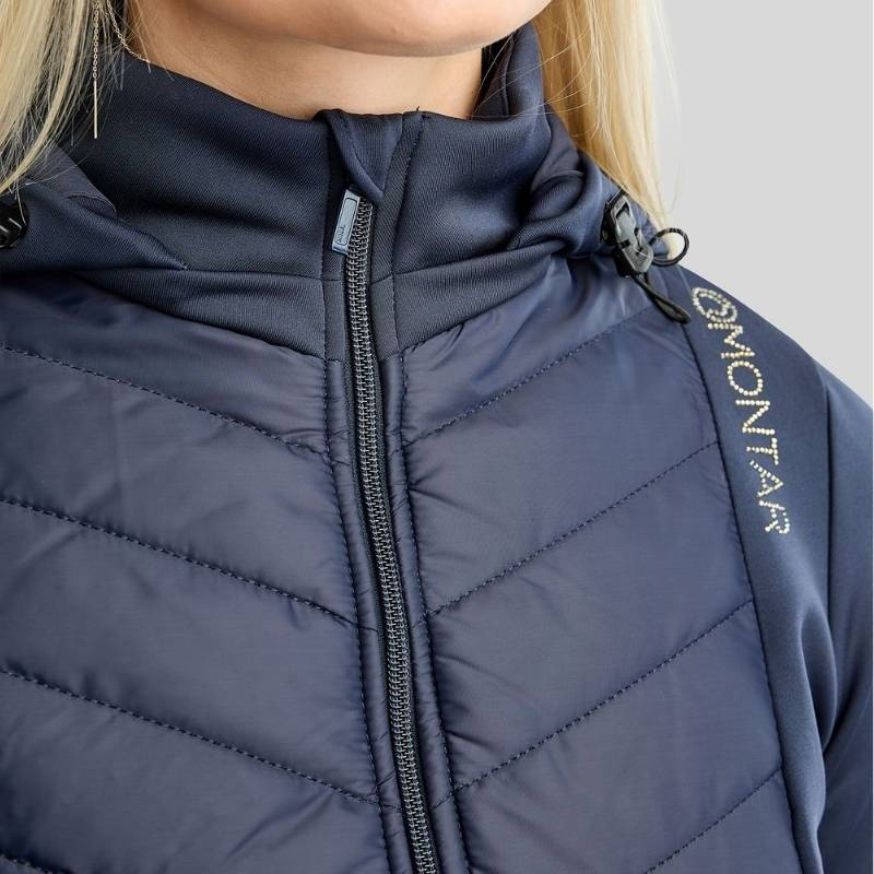 Hybrid Jacket MoEverline Crystals Navy Blue