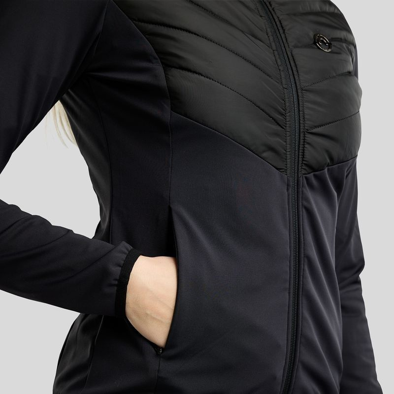 Hybrid Jacket MoAddie Logo Charm Black