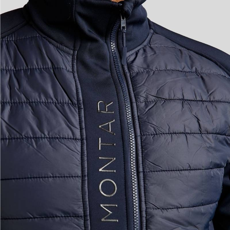 Hybrid Jacket Men Emanuel Softshell Navy Blue