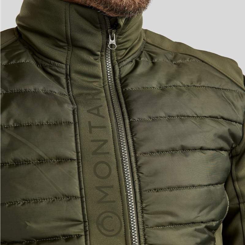 Hybrid Jacket Men Emanuel Softshell Olive