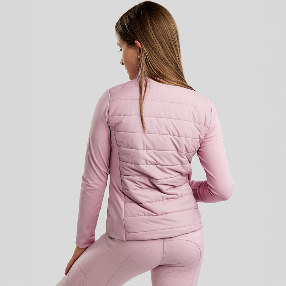 Hybrid Jacket Kids/Junior MoLila Softshell Champagne Crystal Tape Candy Pink