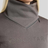 Sweatshirt MoNaja Gun Metal Crystals Grey Sweatshirt MoNaja Gun Metal Crystals Grey