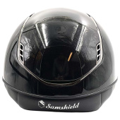 Riding Helmet Miss Shield 2.0 Glossy Crystal Blazon Black Riding Helmet Miss Shield 2.0 Glossy Crystal Blazon Black