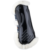 Tendon Boots Vibe Fluffy Black Tendon Boots Vibe Fluffy Black