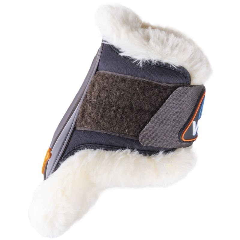 Fetlock Boots Vibe Velcro Fluffy Brown