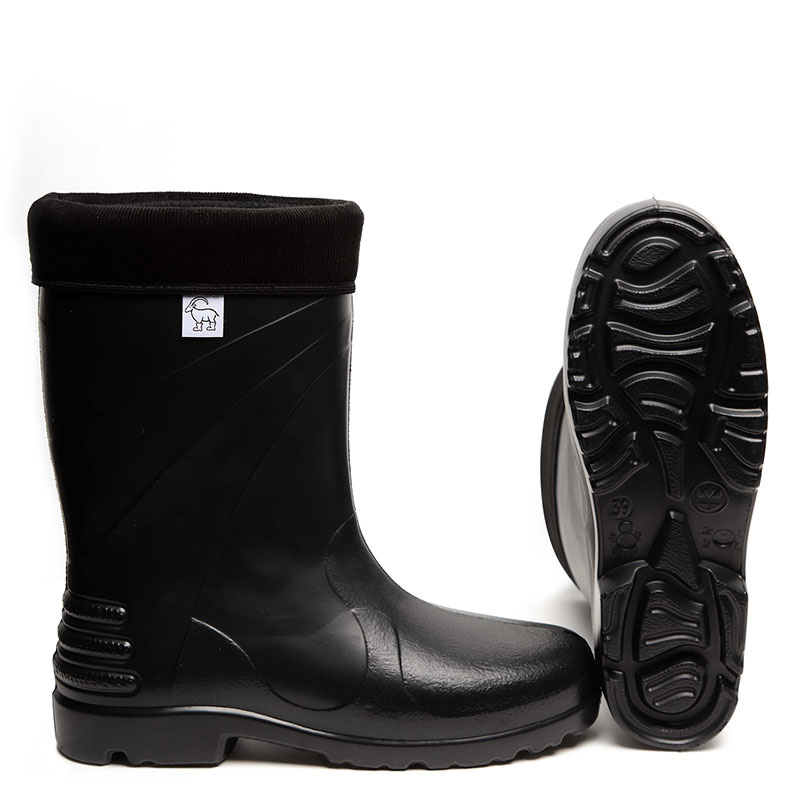 Lined Rubber Boots Alice Black