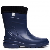 Rubber Boots with Removable Lining Lisa Blue